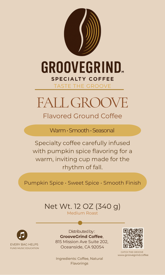 Fall Groove — Seasonal Pumpkin Spice Coffee